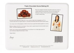 Triple Chocolate Scones Tin Base